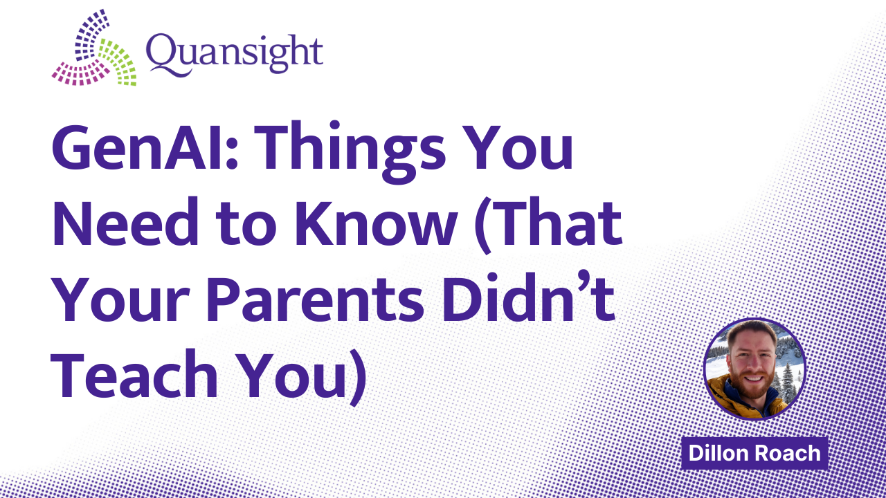 GenAI: Things You Need to Know (That Your Parents Didn’t Teach You)